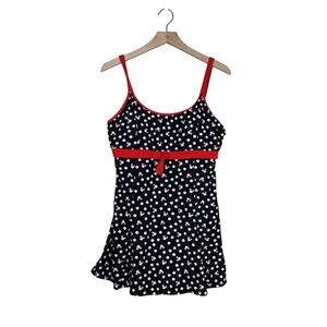 Disney Parks Women's XL Minnie Mouse Lined Swimsuit Swim Dress